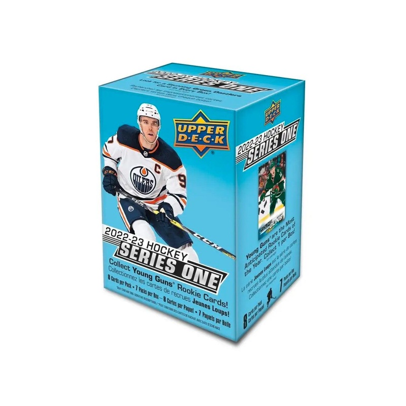 22-23 Upper Deck NHL Series 1 Hockey Trading Card Blaster Box