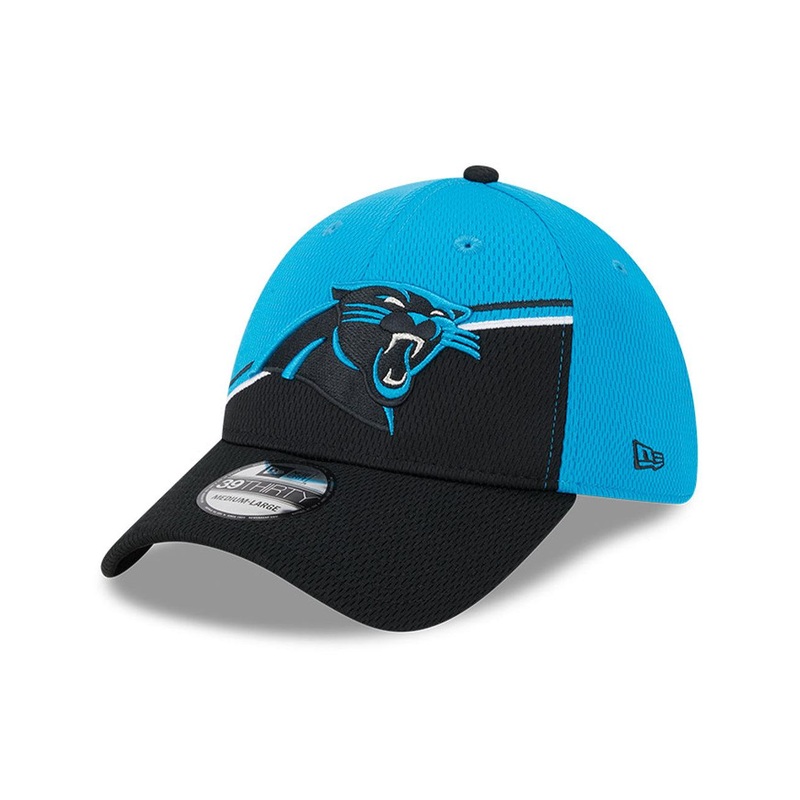 Carolina Panthers New Era NFL 23 Sideline 39THIRTY Stretch-Fit Hat