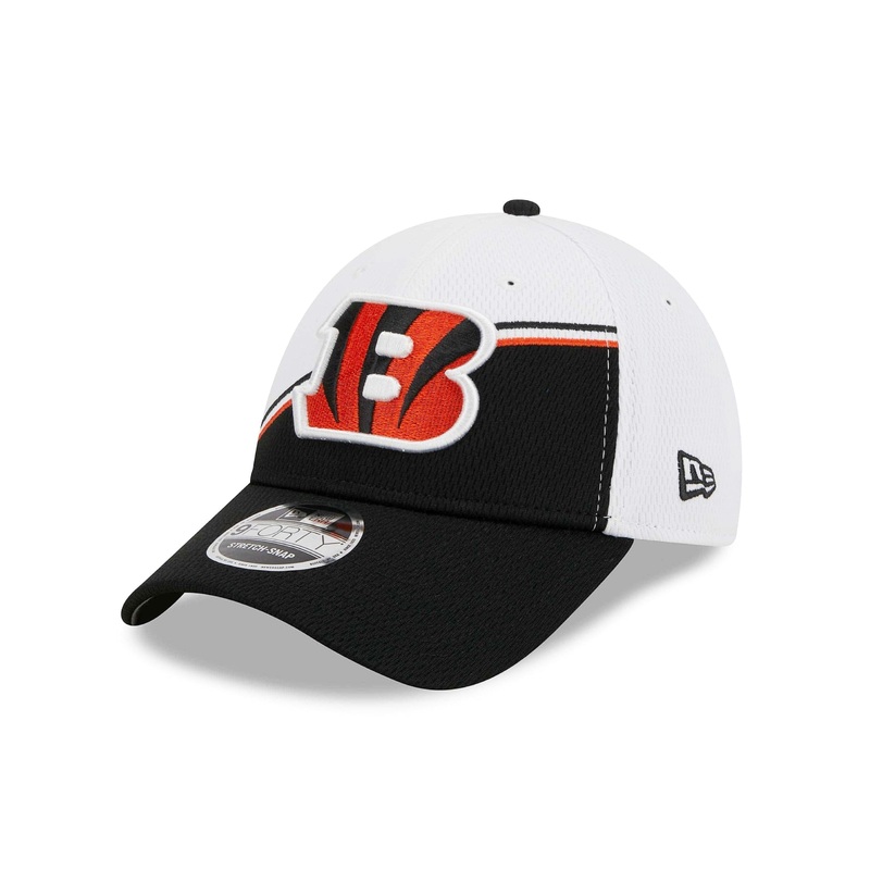 Cincinnati Bengals New Era NFL 23 Sideline 9FORTY Stretch-Snap Hat – White
