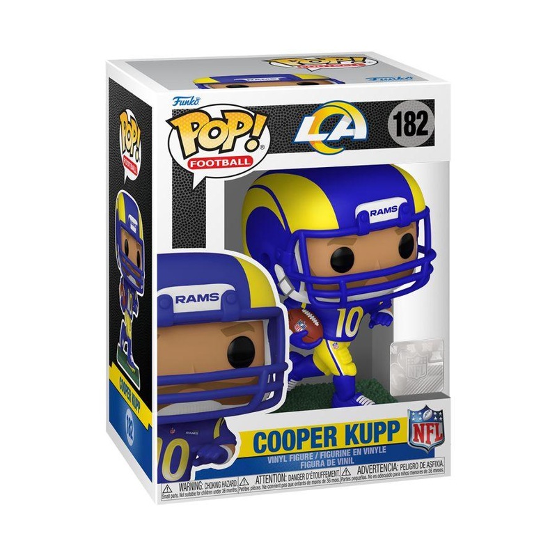Cooper Kupp Los Angeles Rams Funko NFL Pop Vinyl 3.75″ Figure – Blue