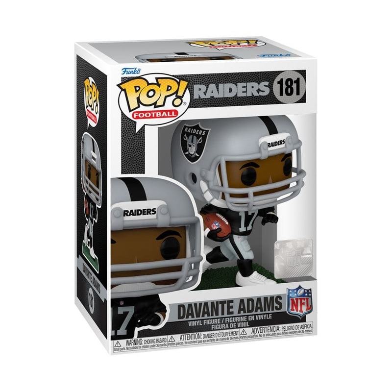Davante Adams Las Vegas Raiders Funko NFL Pop Vinyl 3.75″ Figure – Black