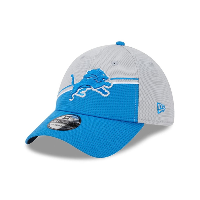 Detroit Lions New Era NFL 23 Sideline 39THIRTY Stretch-Fit Hat
