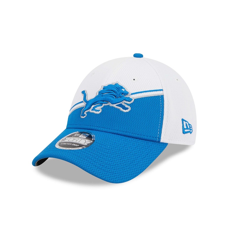 Detroit Lions New Era NFL 23 Sideline 9FORTY Stretch-Snap Hat – White