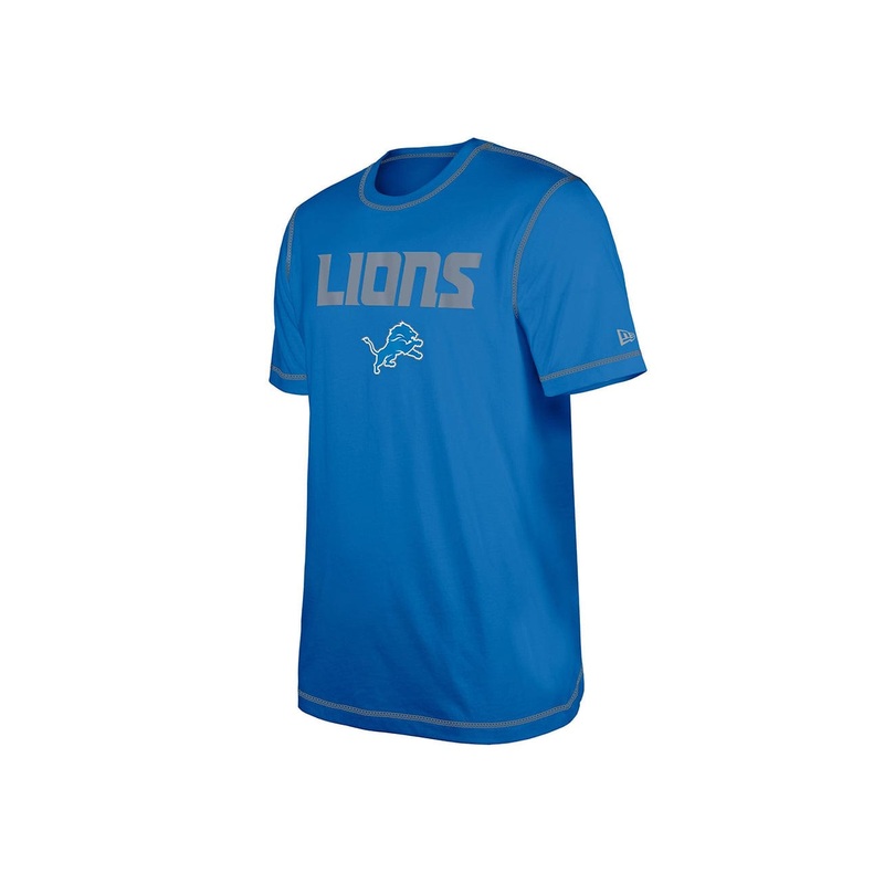Detroit Lions New Era NFL 23 Sideline T-Shirt – Blue