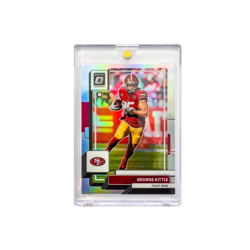 George Kittle San Francisco 49ers Panini NFL Optic 22 Holo Card