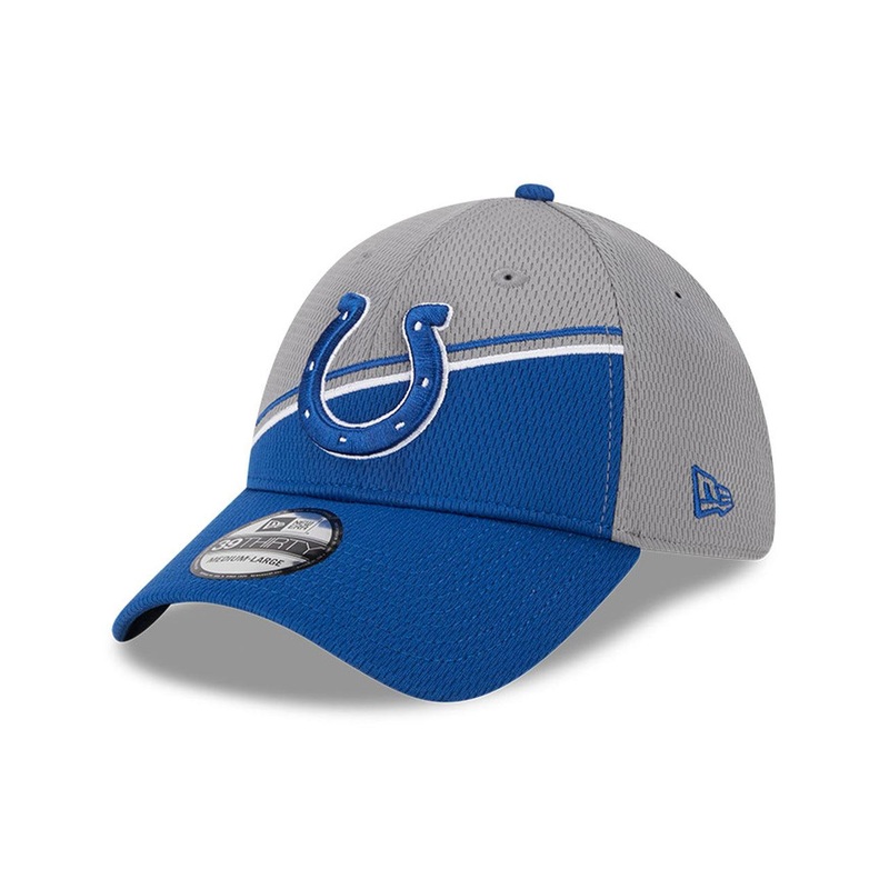 Indianapolis Colts New Era NFL 23 Sideline 39THIRTY Stretch-Fit Hat