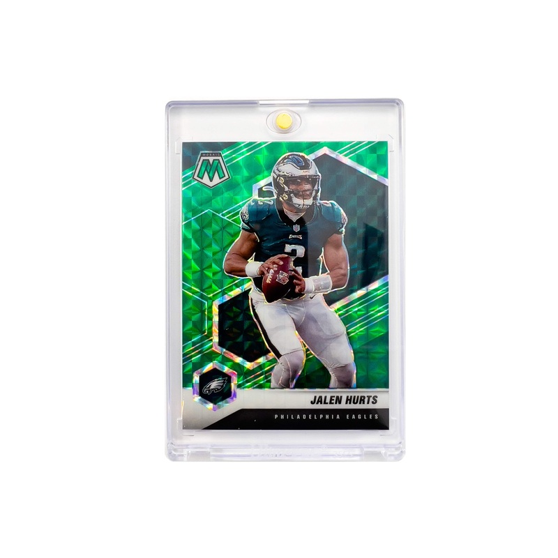 Jalen Hurts Philadelphia Eagles Panini NFL Mosaic 21 Green Parallel Card