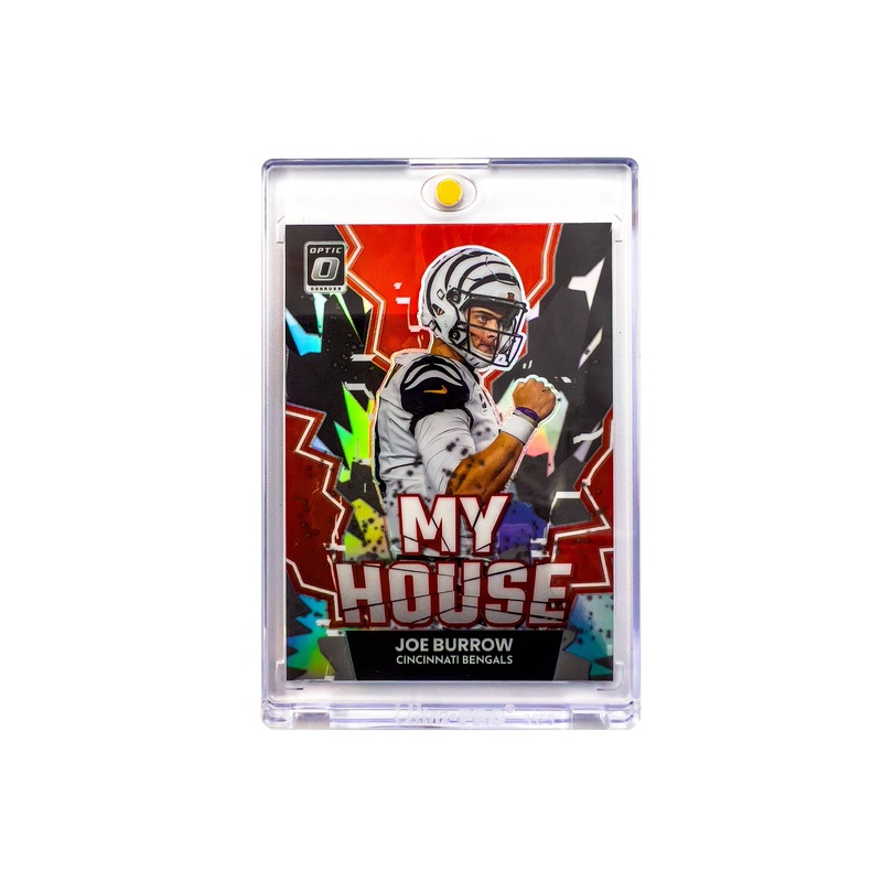 Joe Burrow Cincinnati Bengals Panini NFL Optic 22 My House Holo Card
