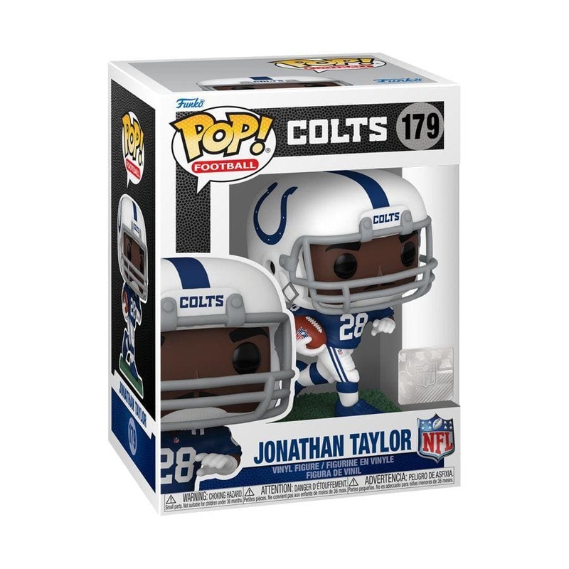 Jonathan Taylor Indianapolis Colts Funko NFL Pop Vinyl 3.75″ Figure – Blue