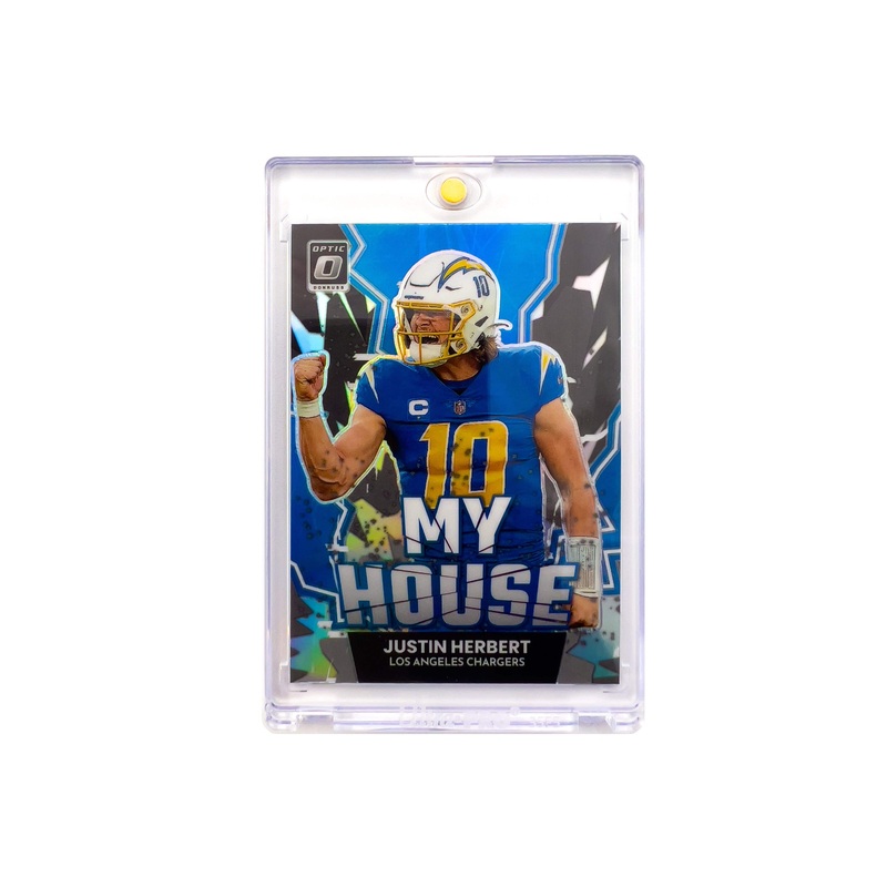 Justin Herbert Los Angeles Chargers Panini NFL 22 My House Holo Card