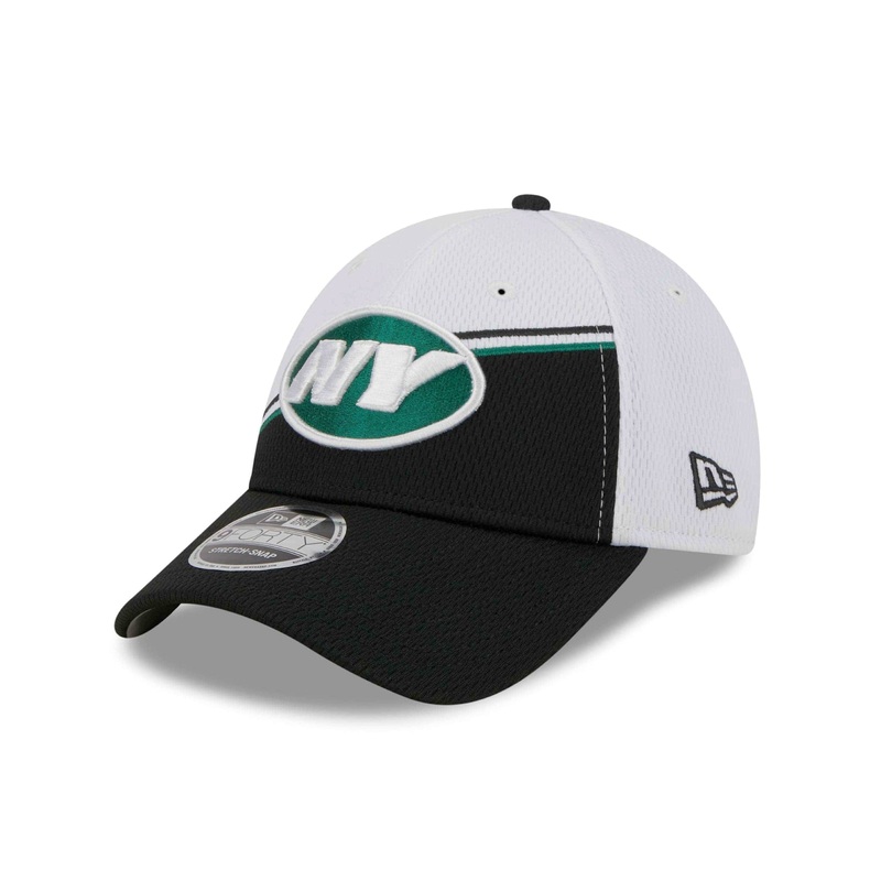 New York Jets New Era NFL 23 Sideline 9FORTY Stretch-Snap Hat – White