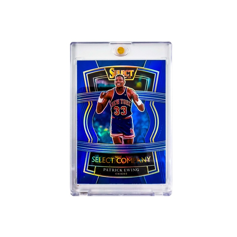 Patrick Ewing New York Knicks Panini NBA Select 21-22 Company Blue Card