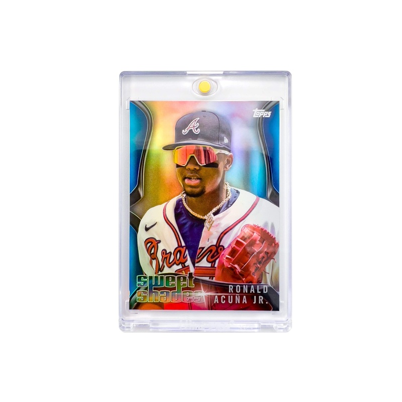 Ronald Acuna Jr Atlanta Braves Topps 22 Sweet Shades Insert Card