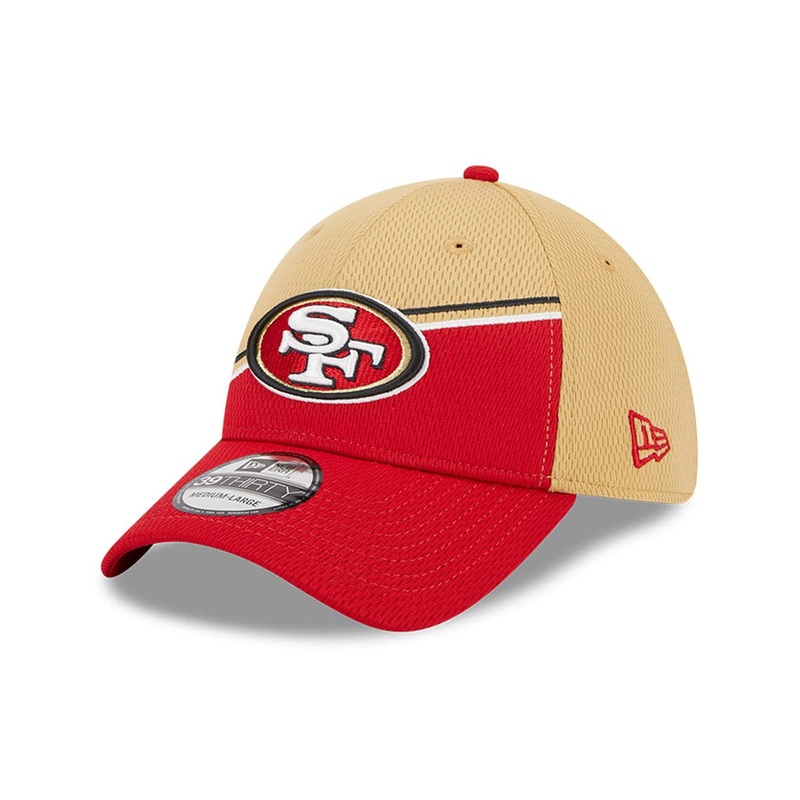 San Francisco 49ers New Era NFL 23 Sideline 39THIRTY Stretch-Fit Hat