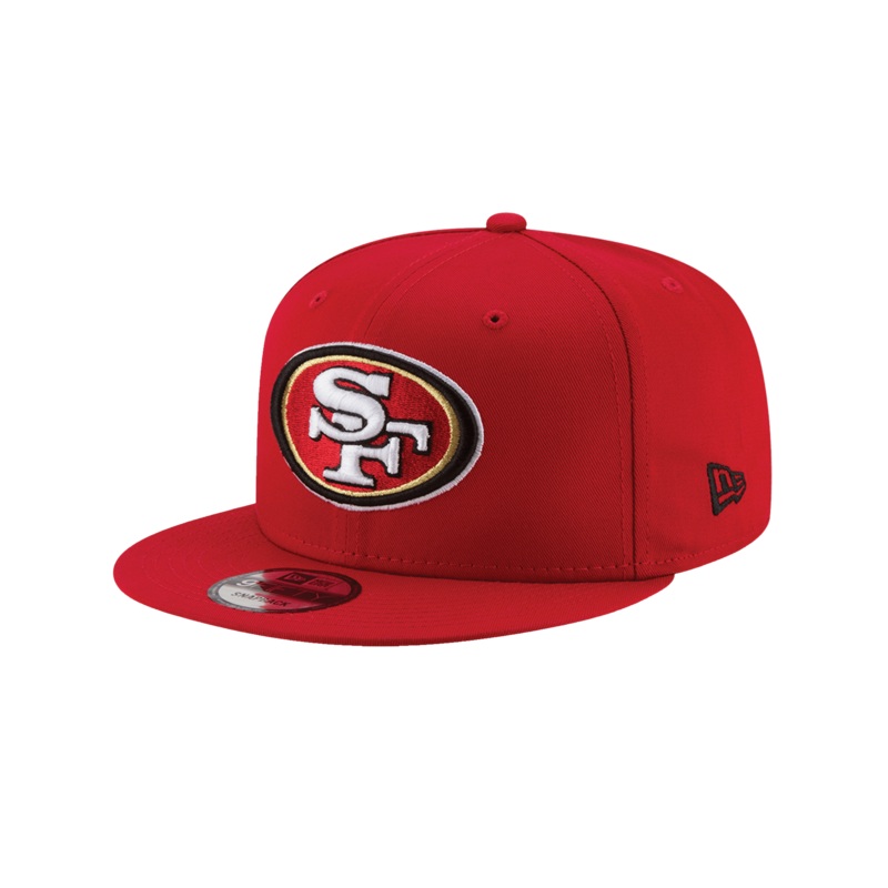 San Francisco 49ers New Era NFL Team 9FIFTY Snapback Hat – Red