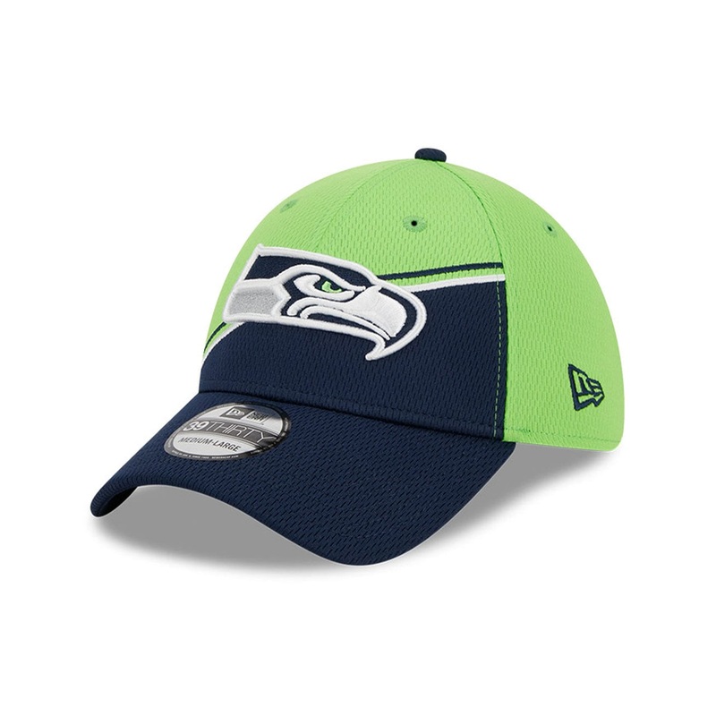Seattle Seahawks New Era NFL 23 Sideline 39THIRTY Stretch-Fit Hat