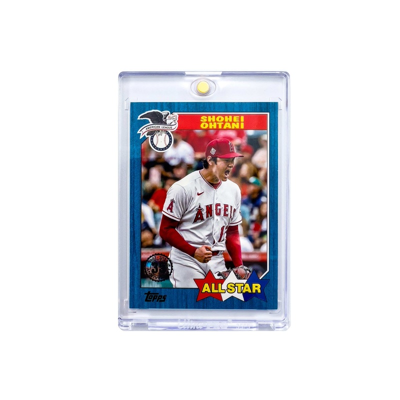 Shohei Ohtani Los Angeles Angels Topps MLB 22 Blue 35th Anniv All-Star Card