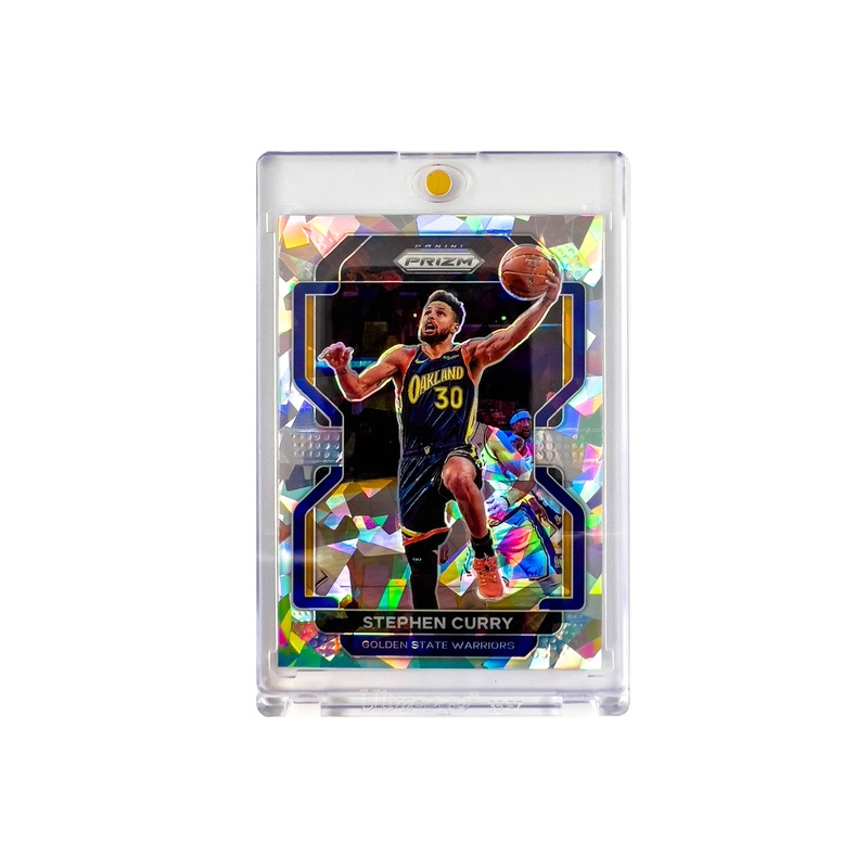 Steph Curry Golden State Warriors Panini NBA Prizm 21-22 Cracked Ice Card