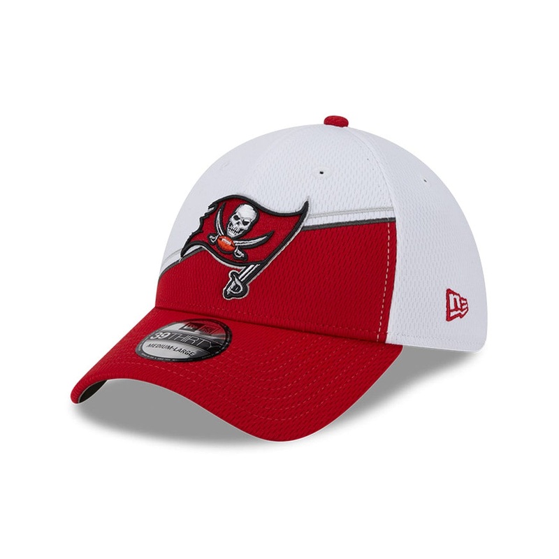 Tampa Bay Buccaneers New Era NFL 23 Sideline 39THIRTY Stretch-Fit Hat – White