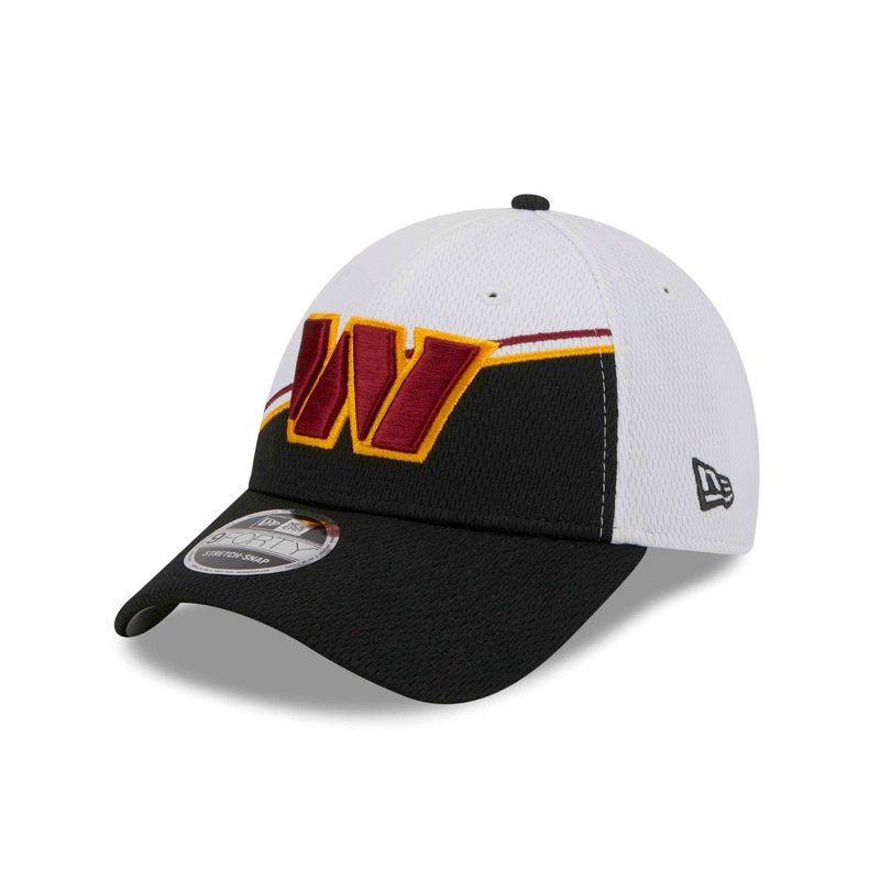 Washington Commanders New Era NFL 23 Sideline 9FORTY Stretch-Snap Hat – White
