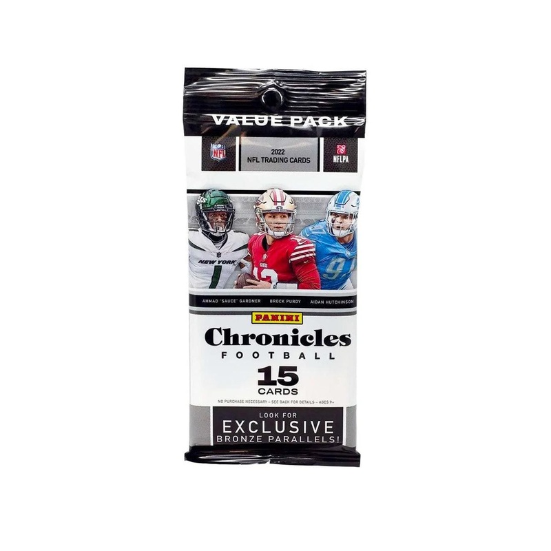 2022 Panini NFL Chronicles Football Trading Card Value Pack