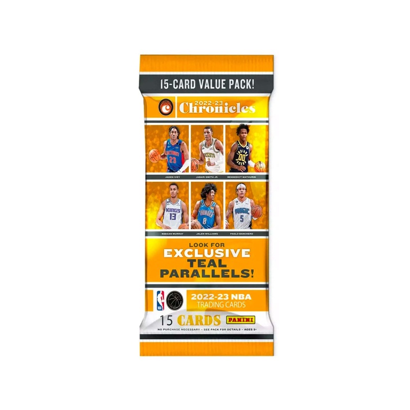 2023 NBA Panini Chronicles Basketball Trading Card Value Pack
