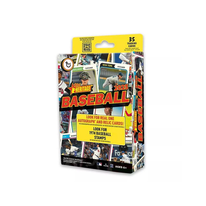 2023 Topps MLB Heritage Baseball Trading Card Hanger Box