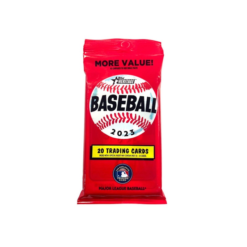 2023 Topps MLB Heritage Baseball Trading Card Value Pack