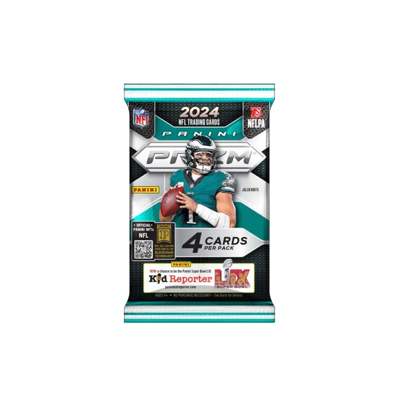 2024 Panini NFL Prizm Football Trading Card Retail Pack