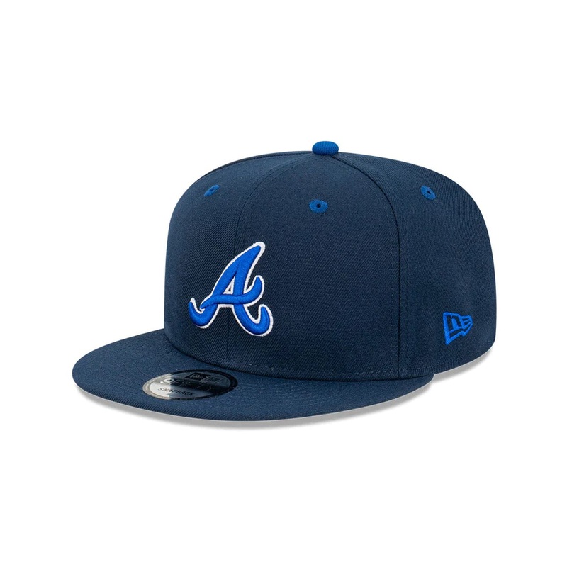 Atlanta Braves New Era MLB Tonal 9FIFTY Snapback Hat – Navy
