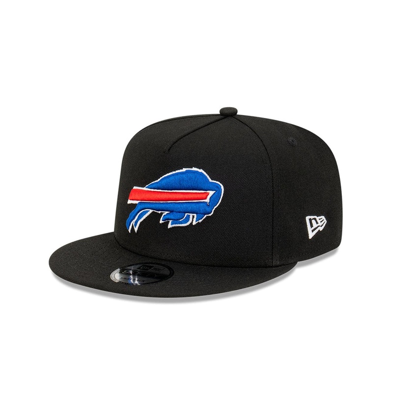 Buffalo Bills New Era NFL Team 9FIFTY A-Frame Snapback Hat – Black