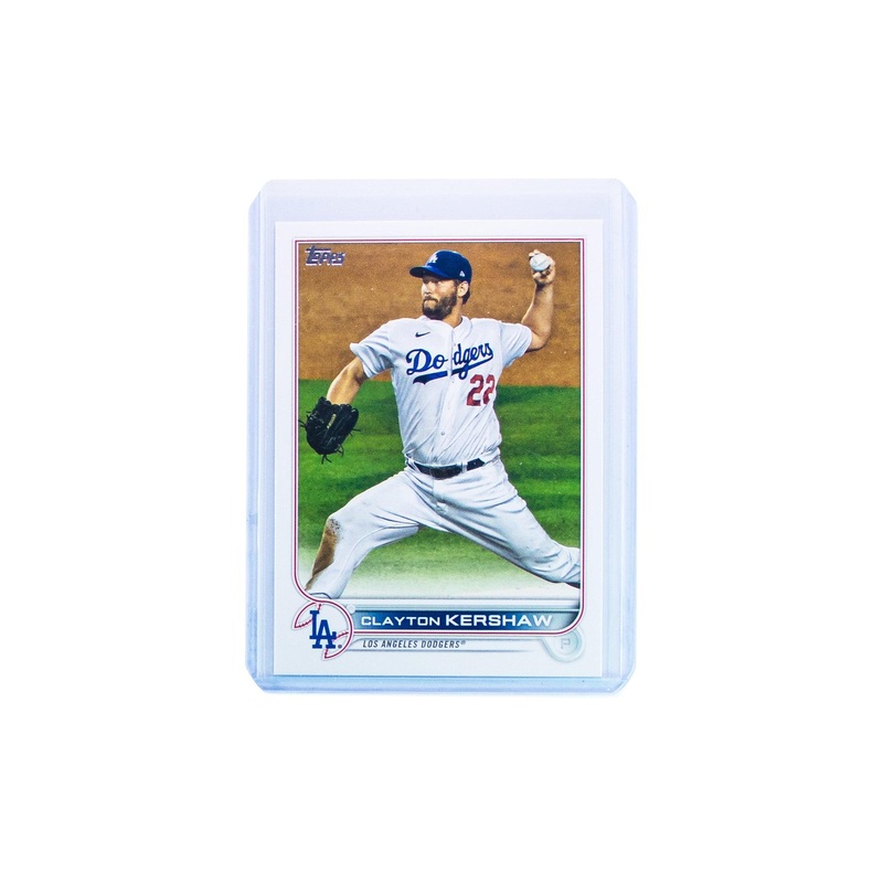 Clayton Kershaw Los Angeles Dodgers Topps MLB Series 1 22 Base Card