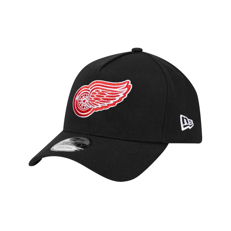 Detroit Red Wings New Era NHL Team 9FORTY A-Frame Snapback Hat – Black