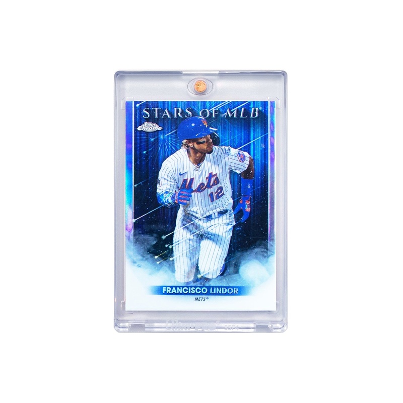 Francisco Lindor New York Mets Topps MLB Chrome Stars Of The MLB Card