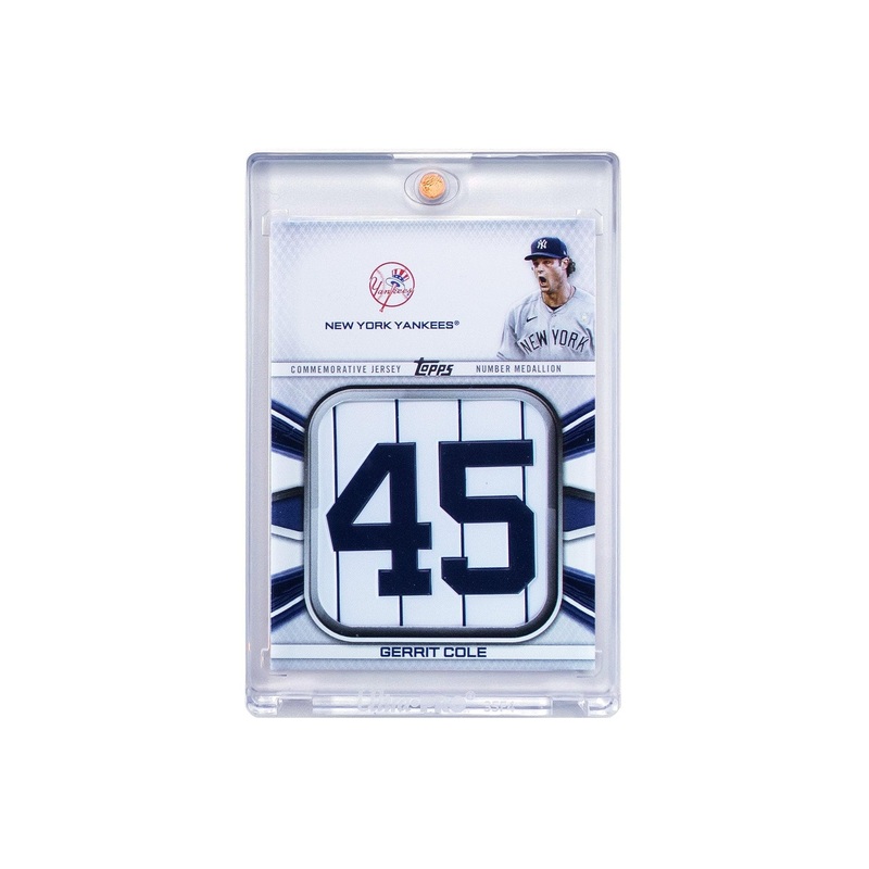 Gerrit Cole New York Yankees Topps MLB Series 1 22 Jersey Patch Relic Card