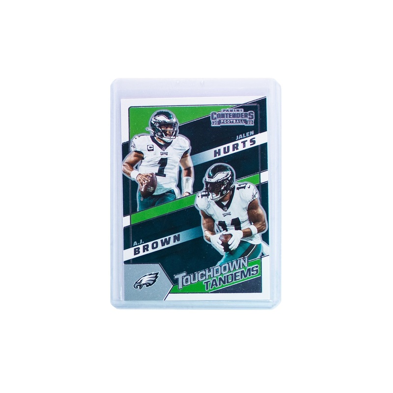 Jalen Hurts AJ Brown Philadelphia Eagles Panini NFL Tandems Card