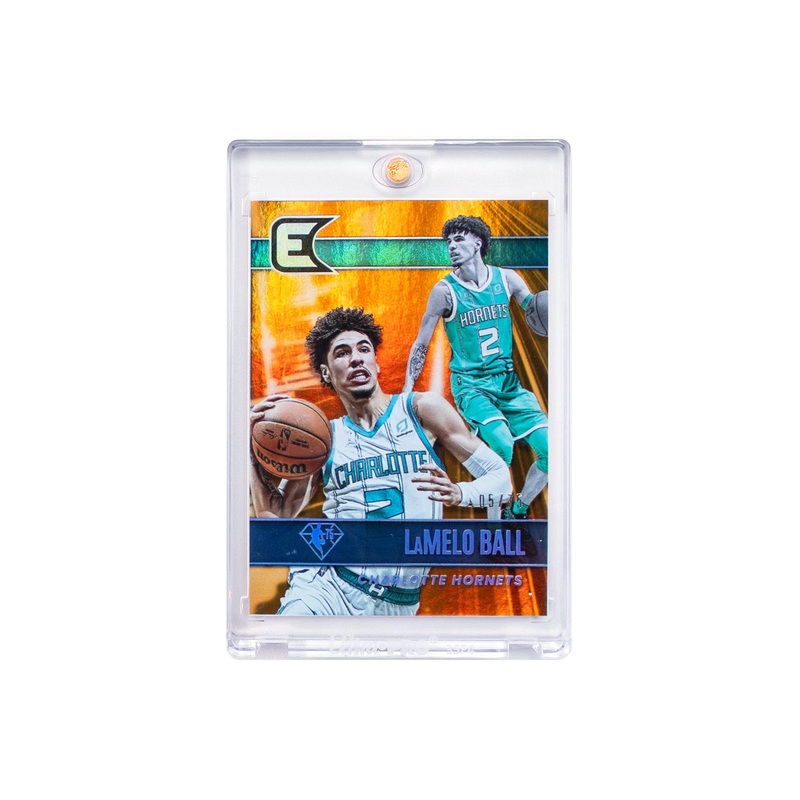 LaMelo Ball Charlotte Hornets Panini NBA Essentials 21-22 75th /75 card