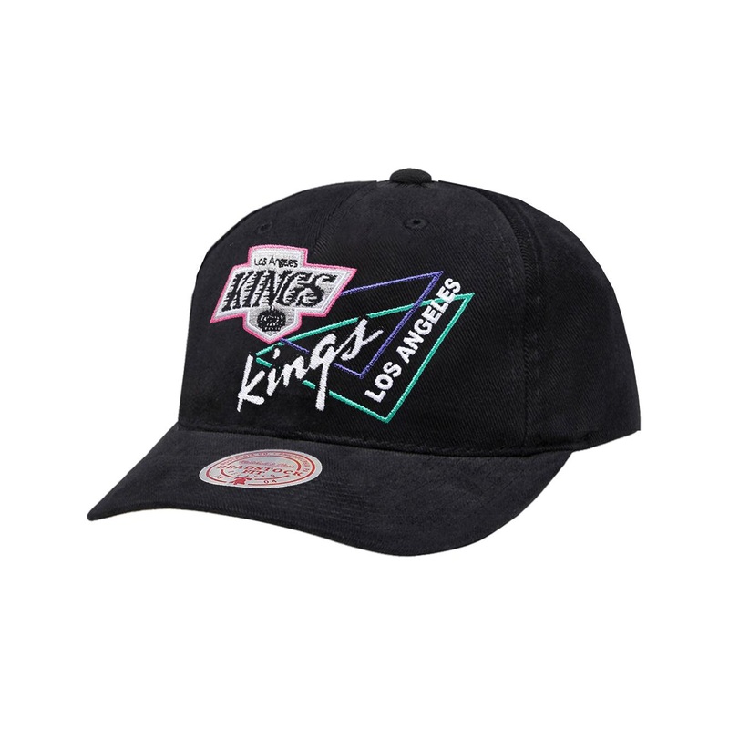 Los Angeles Kings Mitchell & Ness NHL Origin Deadstock Snapback Hat – Black