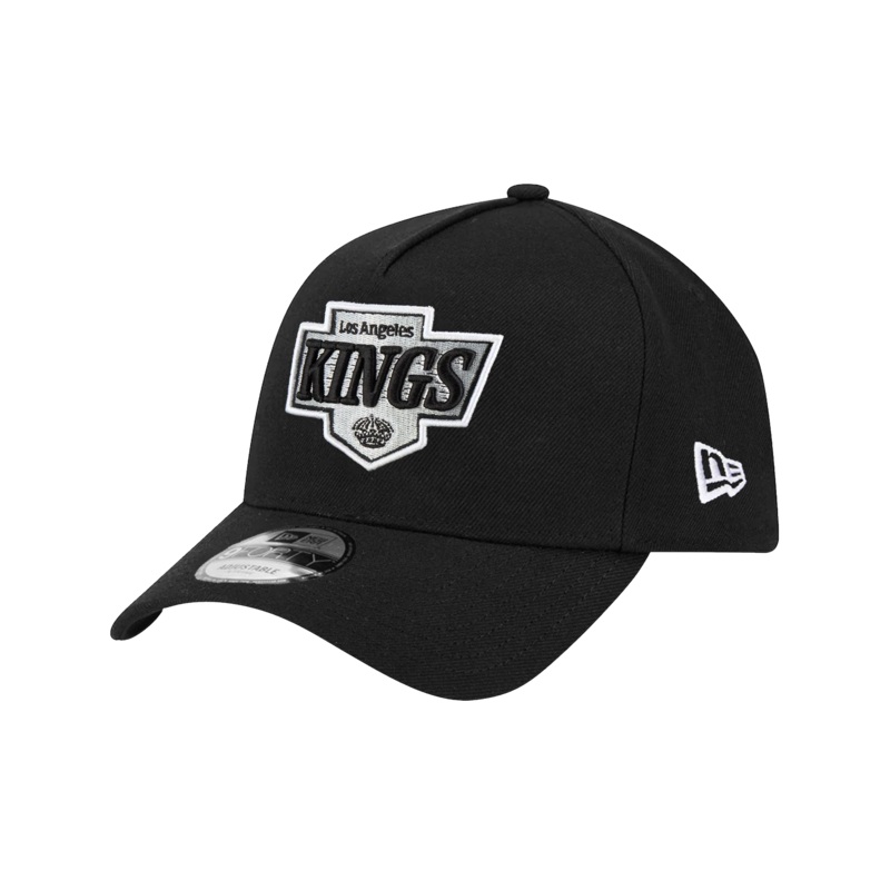Los Angeles Kings New Era NHL Team 9FORTY A-Frame Snapback Hat – Black