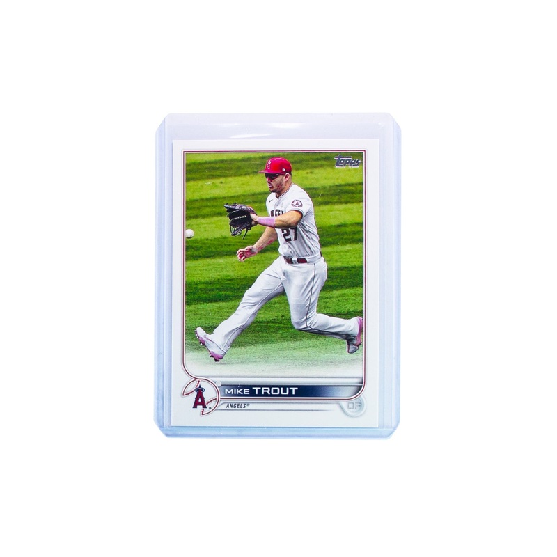 Mike Trout Los Angeles Angels Topps MLB Series 1 22 Base Card