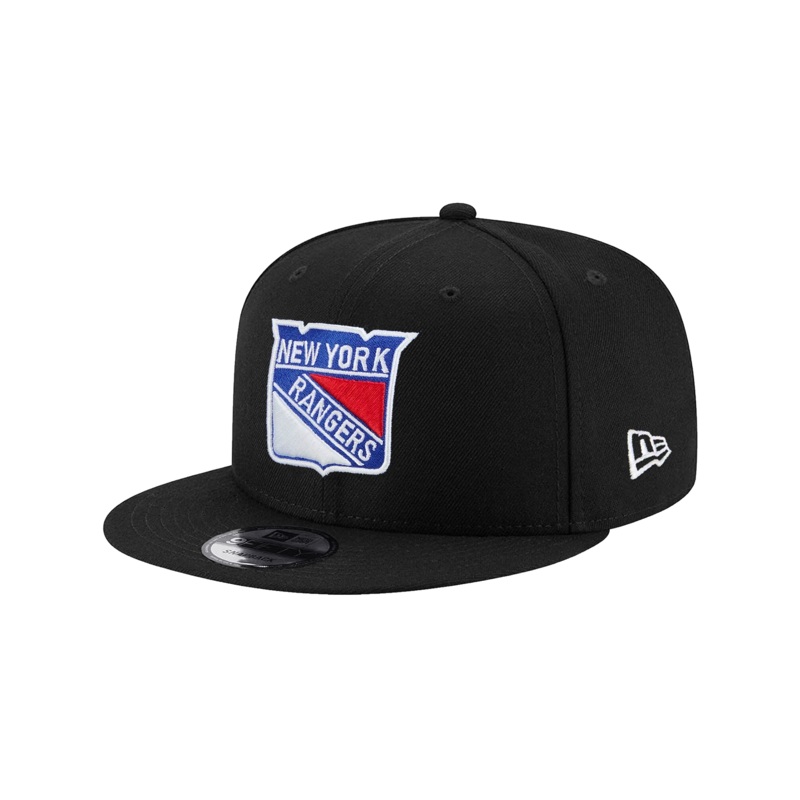 New York Rangers New Era NHL Team 9FIFTY Snapback Hat – Black