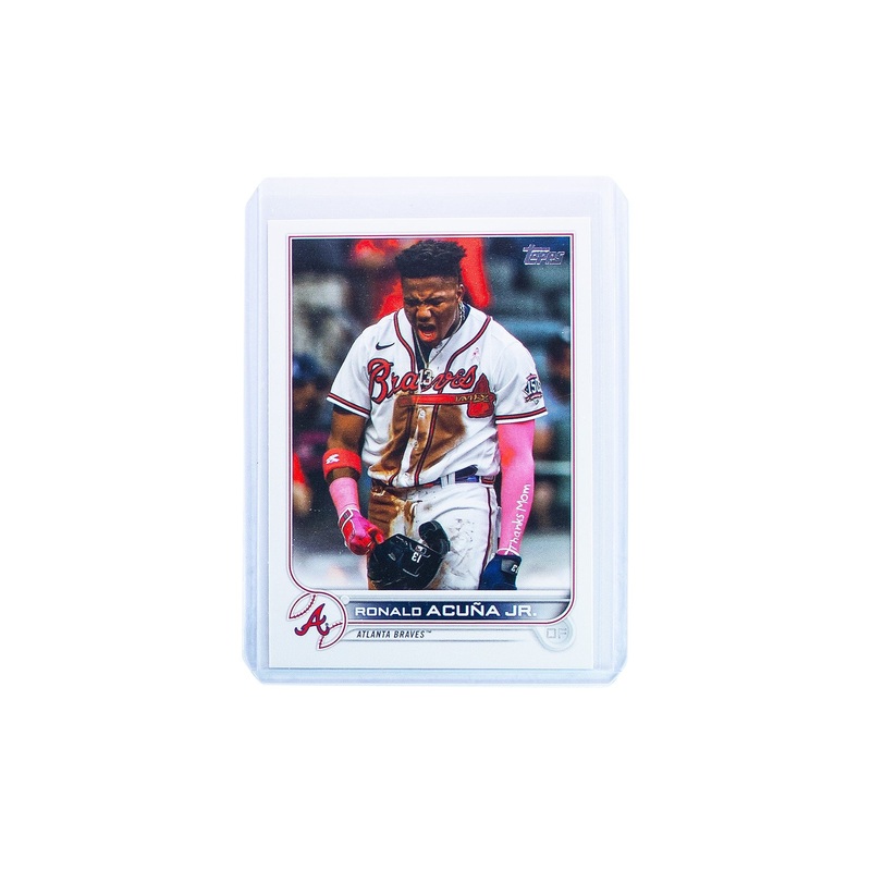 Ronald Acuna Atlanta Braves Topps MLB Series 1 22 Base Card