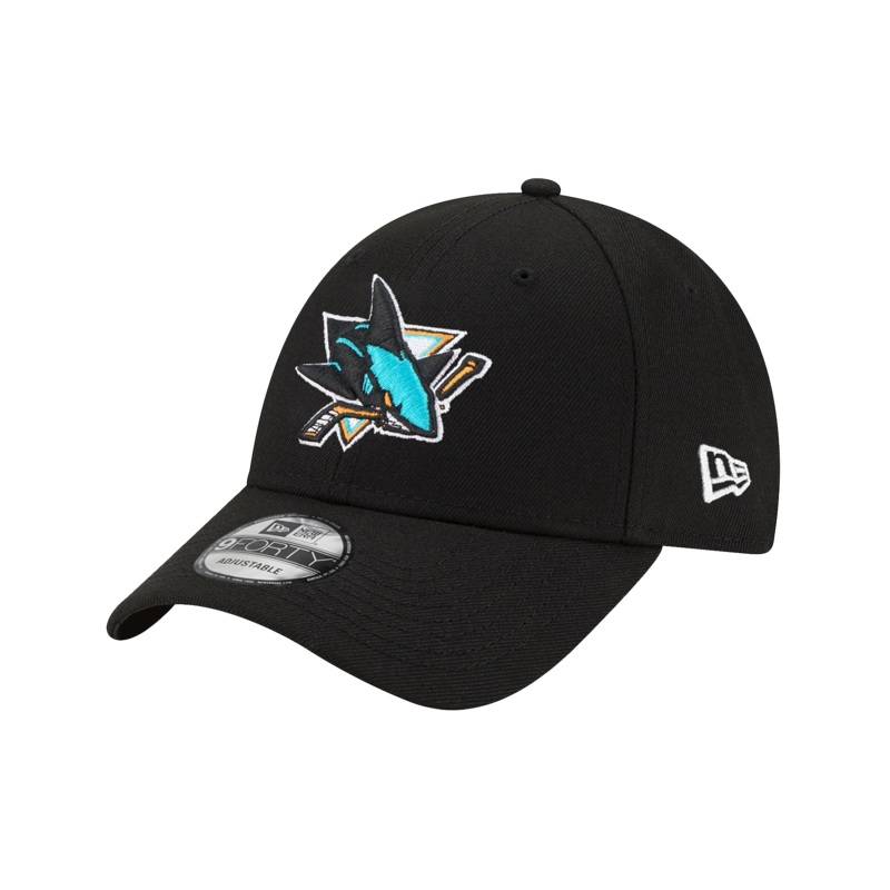 San Jose Sharks New Era NHL Team 9FORTY Snapback Hat – Black