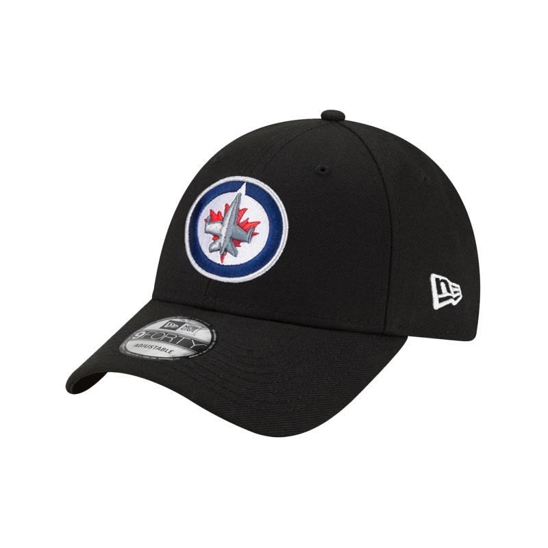 Winnipeg Jets New Era NHL Team 9FORTY Snapback Hat – Black