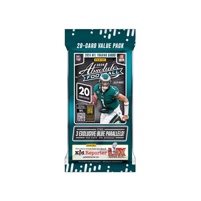 2024 Panini NFL Absolute Football Trading Card Value Fat Pack