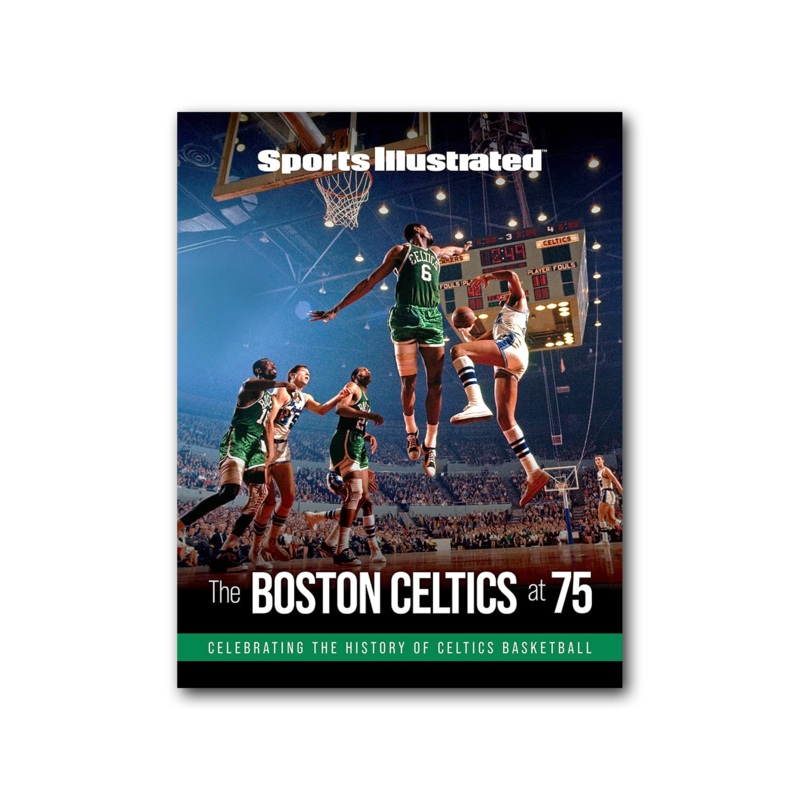 Boston Celtics Sports Illustrated NBA Celtics At 75 History Hardcover Book