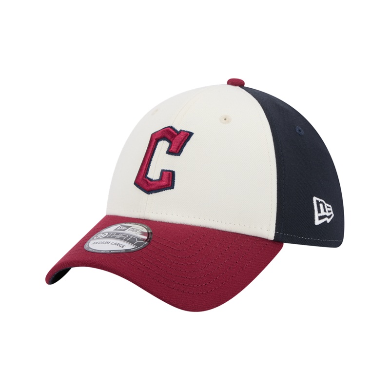 Cleveland Guardians New Era MLB City Connect 39THIRTY Stretch-Fit Hat – Navy