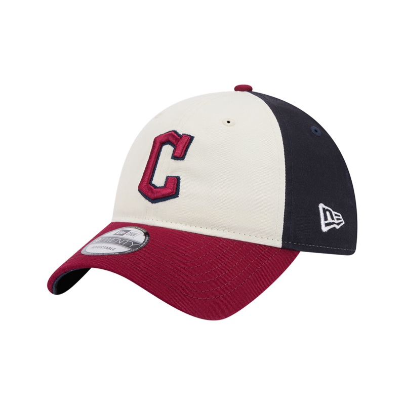 Cleveland Guardians New Era MLB City Connect 9TWENTY Strapback Hat – Navy