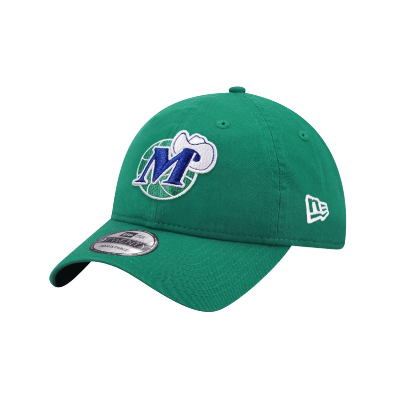 Dallas Mavericks New Era NBA HWC Logo 9TWENTY Strapback Hat – Green