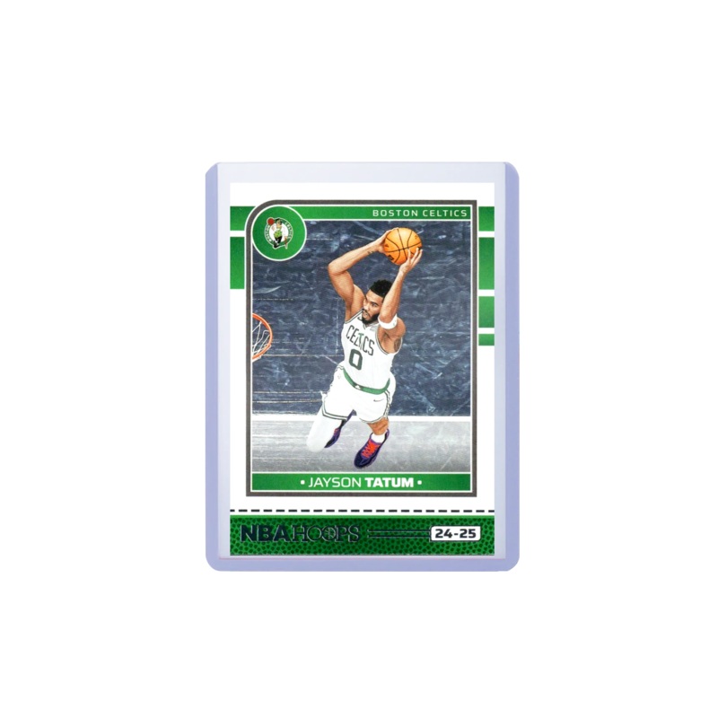 Jayson Tatum Boston Celtics Panini NBA Hoops 24-25 Base Card